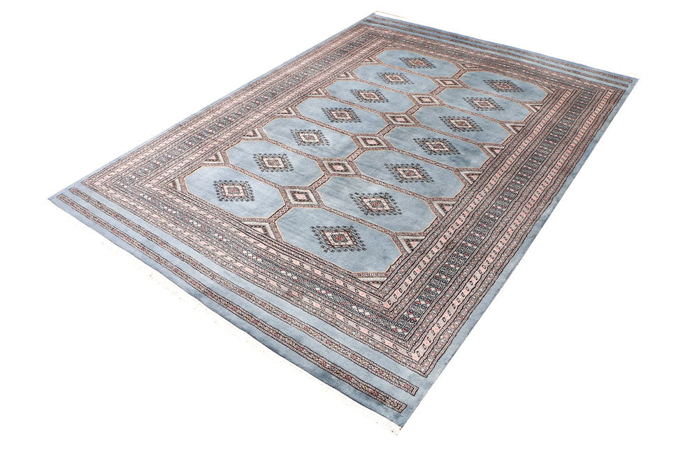 Light Slate Grey Jaldar 5' 6 x 7' 8 - No. 47855 - ALRUG Rug Store