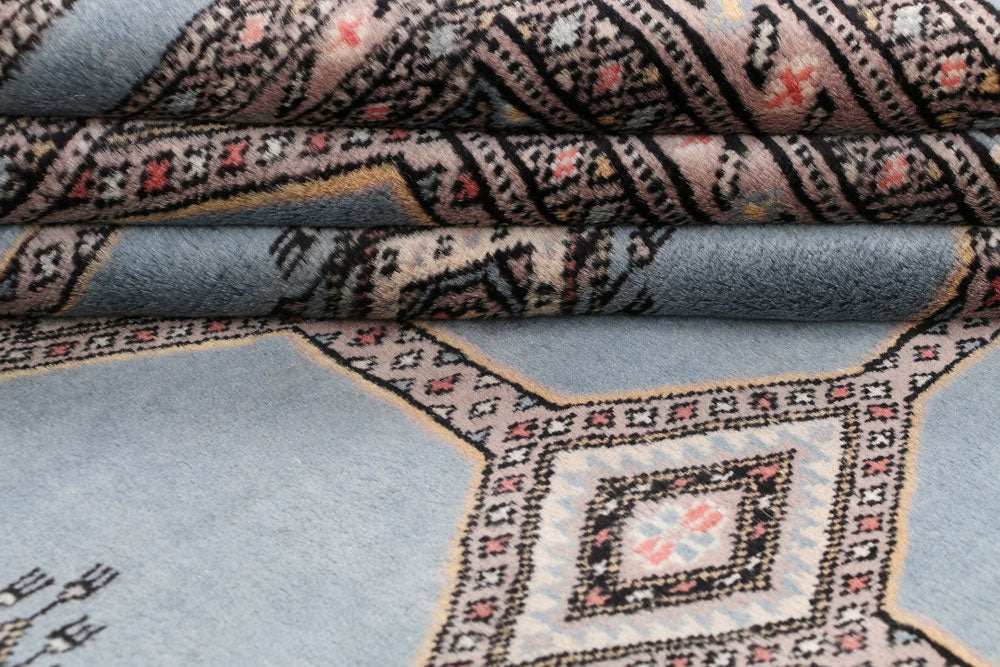 Light Slate Grey Jaldar 5' 6 x 7' 8 - No. 47855 - ALRUG Rug Store