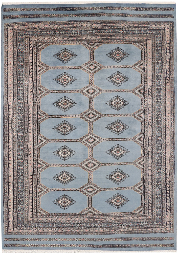 Light Slate Grey Jaldar 5' 6 x 7' 8 - No. 47855 - ALRUG Rug Store