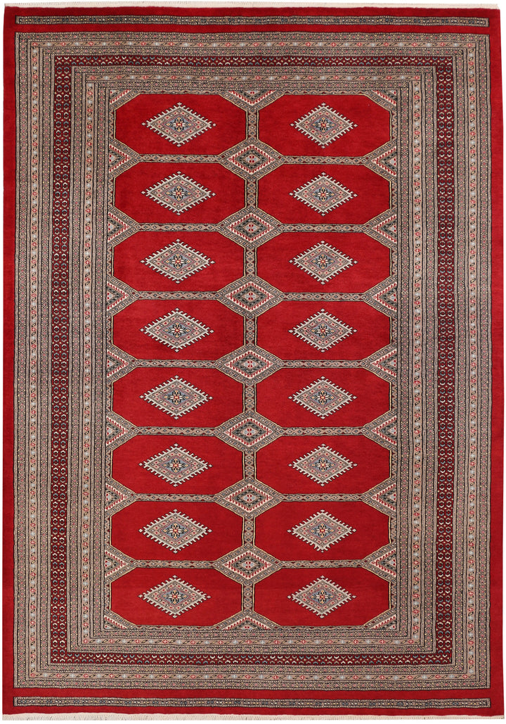 Dark Red Jaldar 5' 7 x 8' - No. 47856 - ALRUG Rug Store