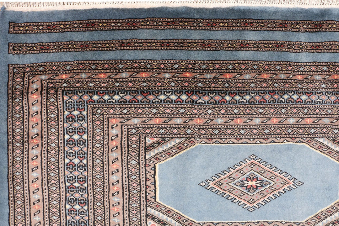 Light Slate Grey Jaldar 5'  7" x 8'  10" - No. QA62736