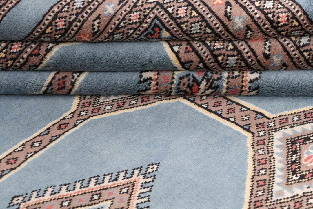 Light Slate Grey Jaldar 5'  7" x 8'  10" - No. QA62736