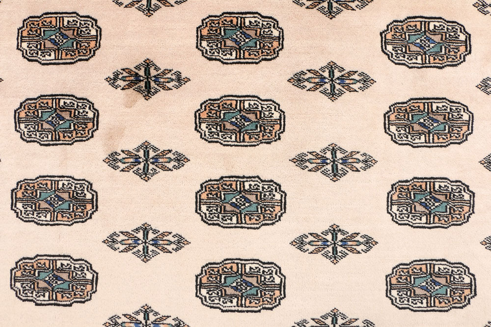Bisque Bokhara 5' 9 x 8' 2 - No. 47858 - ALRUG Rug Store