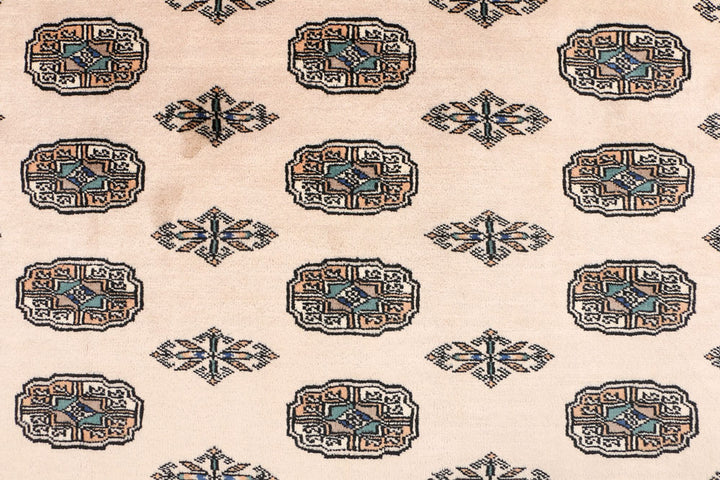 Bisque Bokhara 5' 9 x 8' 2 - No. 47858 - ALRUG Rug Store