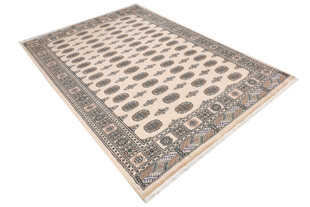 Bisque Bokhara 5' 9 x 8' 2 - No. 47858 - ALRUG Rug Store
