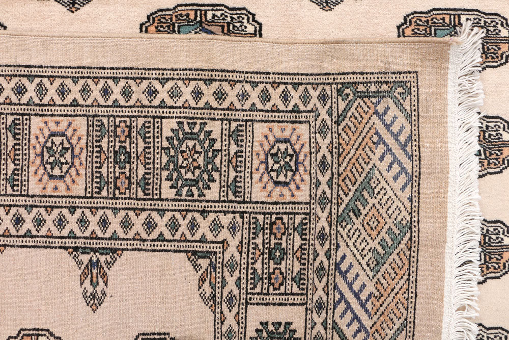 Bisque Bokhara 5' 9 x 8' 2 - No. 47858 - ALRUG Rug Store