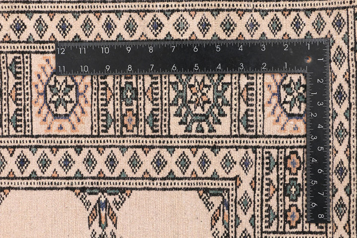 Bisque Bokhara 5' 9 x 8' 2 - No. 47858 - ALRUG Rug Store