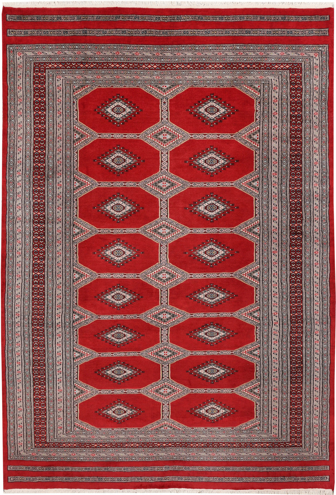 Firebrick Jaldar 5' 5 x 7' 10 - No. 47859 - ALRUG Rug Store