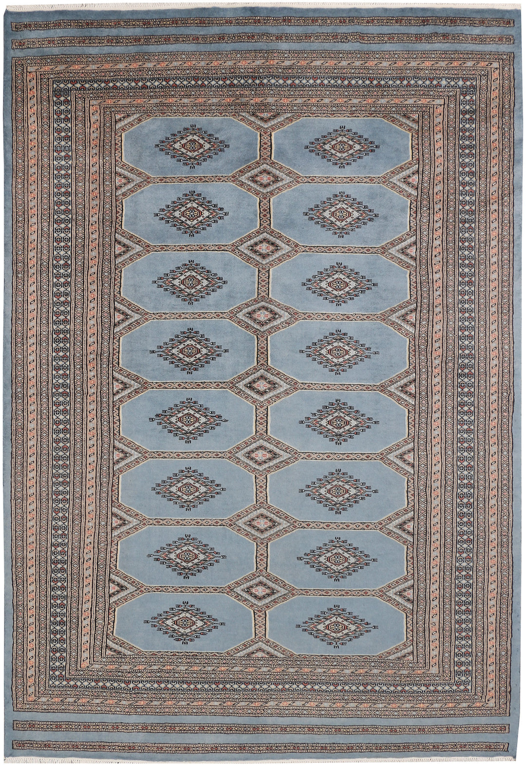 Light Slate Grey Jaldar 5' 6 x 8' - No. 47862 - ALRUG Rug Store