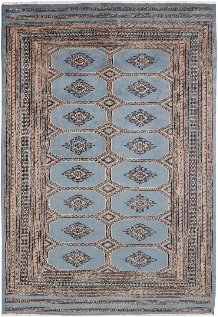 Light Slate Grey Jaldar 5' 6 x 8' - No. 47862 - ALRUG Rug Store