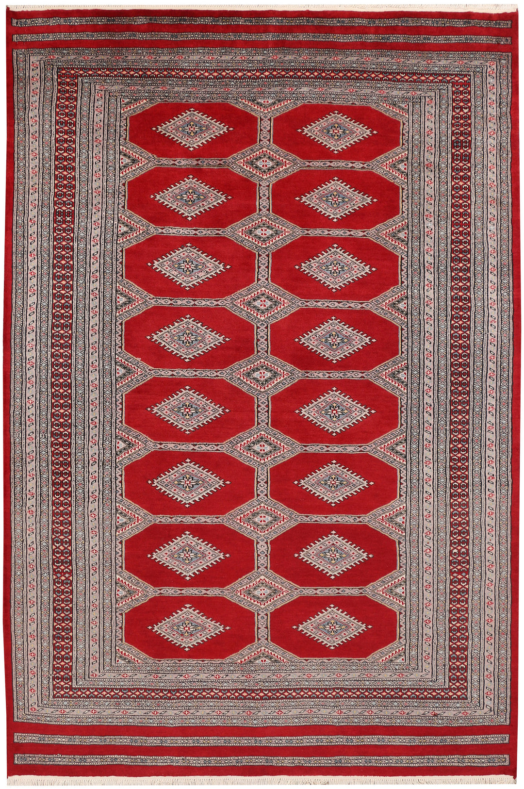 Firebrick Jaldar 5' 6 x 8' 2 - No. 47863 - ALRUG Rug Store