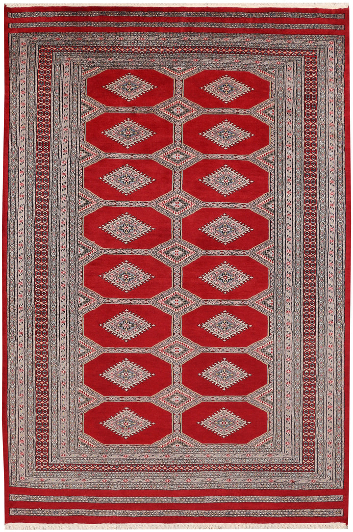 Firebrick Jaldar 5' 6 x 8' 2 - No. 47863 - ALRUG Rug Store