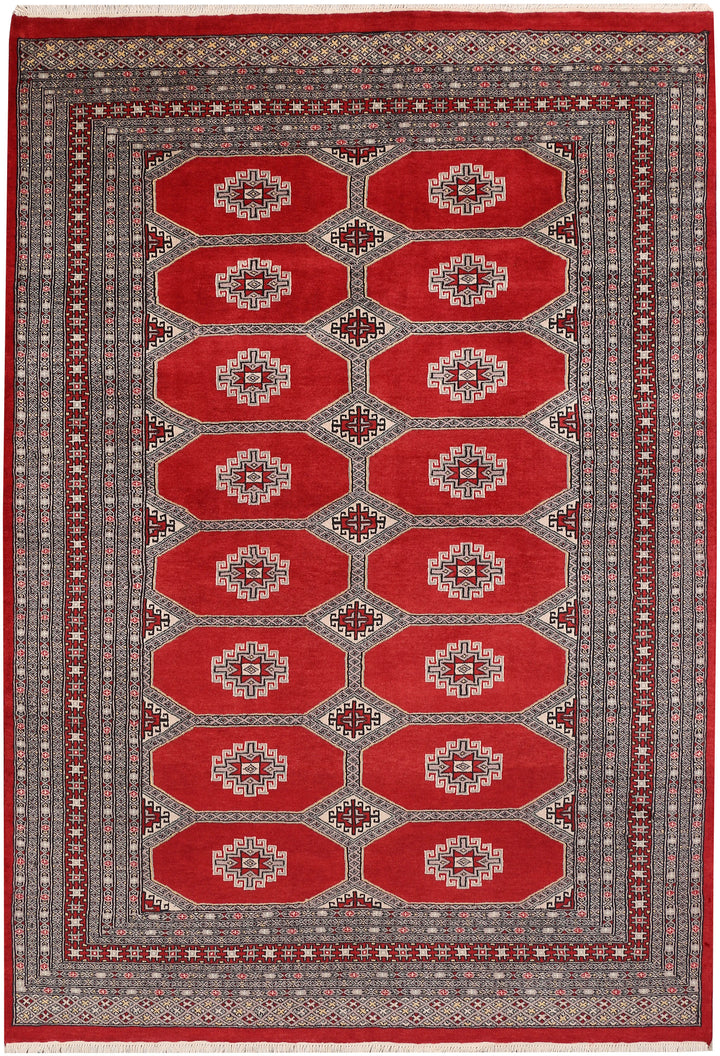Firebrick Jaldar 5' 7 x 8' - No. 47865 - ALRUG Rug Store