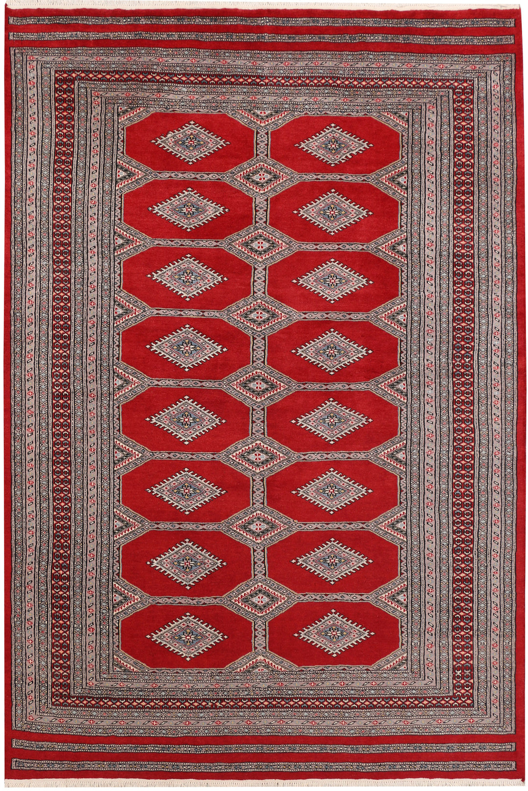 Firebrick Jaldar 5' 6 x 8' 2 - No. 47867 - ALRUG Rug Store