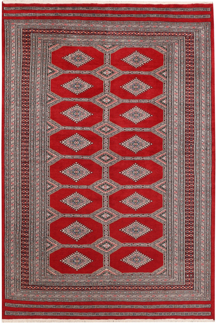 Firebrick Jaldar 5' 6 x 8' 2 - No. 47867 - ALRUG Rug Store