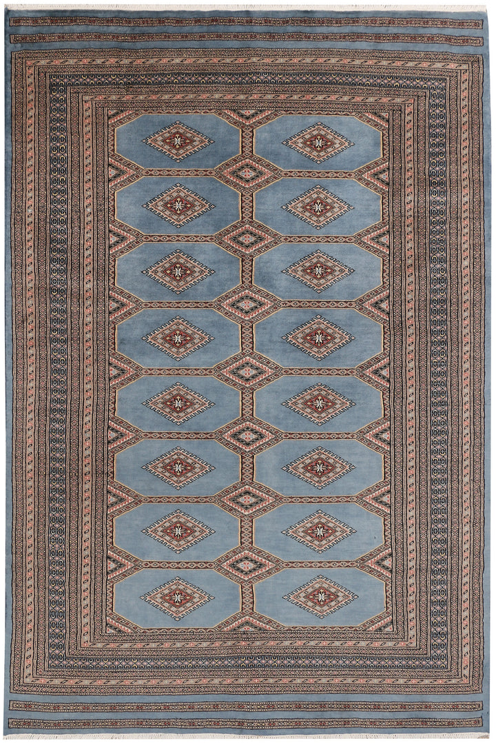 Light Slate Grey Jaldar 5' 6 x 8' 2 - No. 47868 - ALRUG Rug Store
