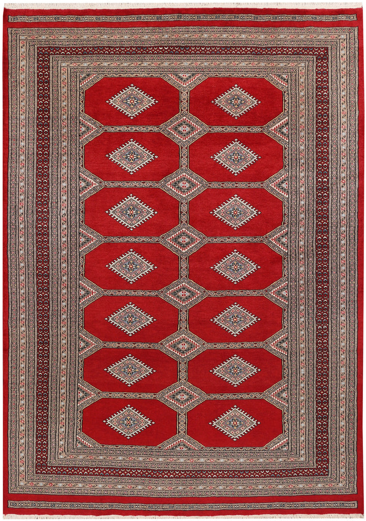 Firebrick Jaldar 5' 7 x 7' 9 - No. 47869 - ALRUG Rug Store