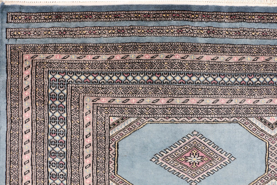 Light Slate Grey Jaldar 5'  7" x 8'  3" - No. QA72008