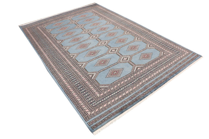 Light Slate Grey Jaldar 5'  7" x 8'  3" - No. QA72008