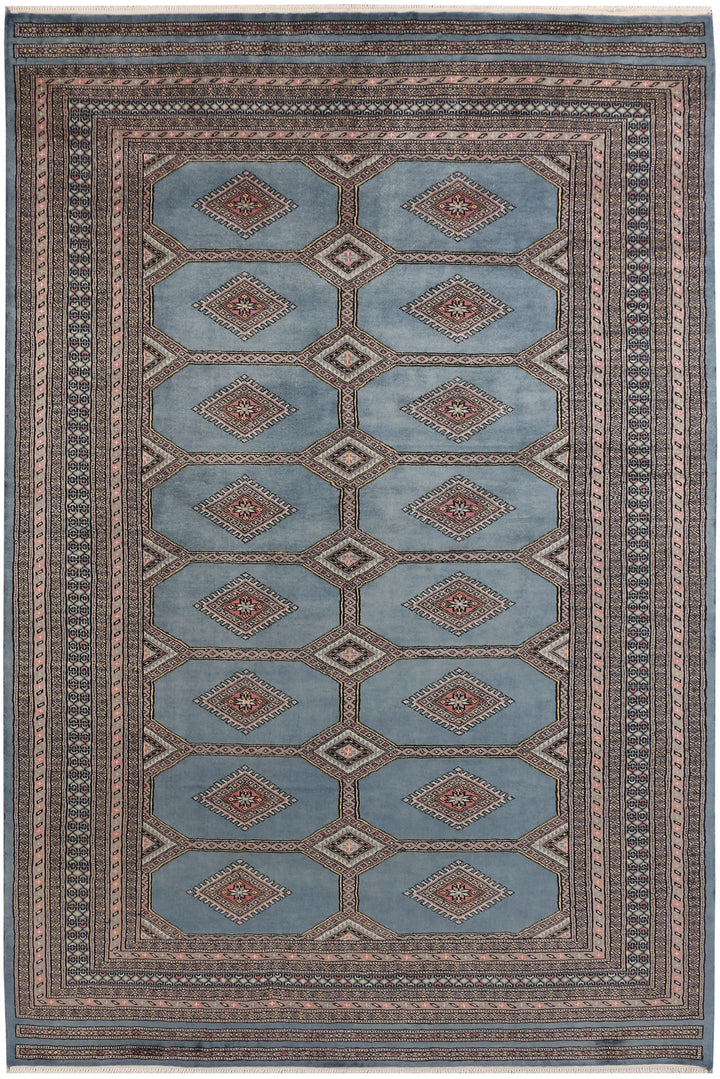 Light Slate Grey Jaldar 5' 7 x 8' 3 - No. 47870 - ALRUG Rug Store