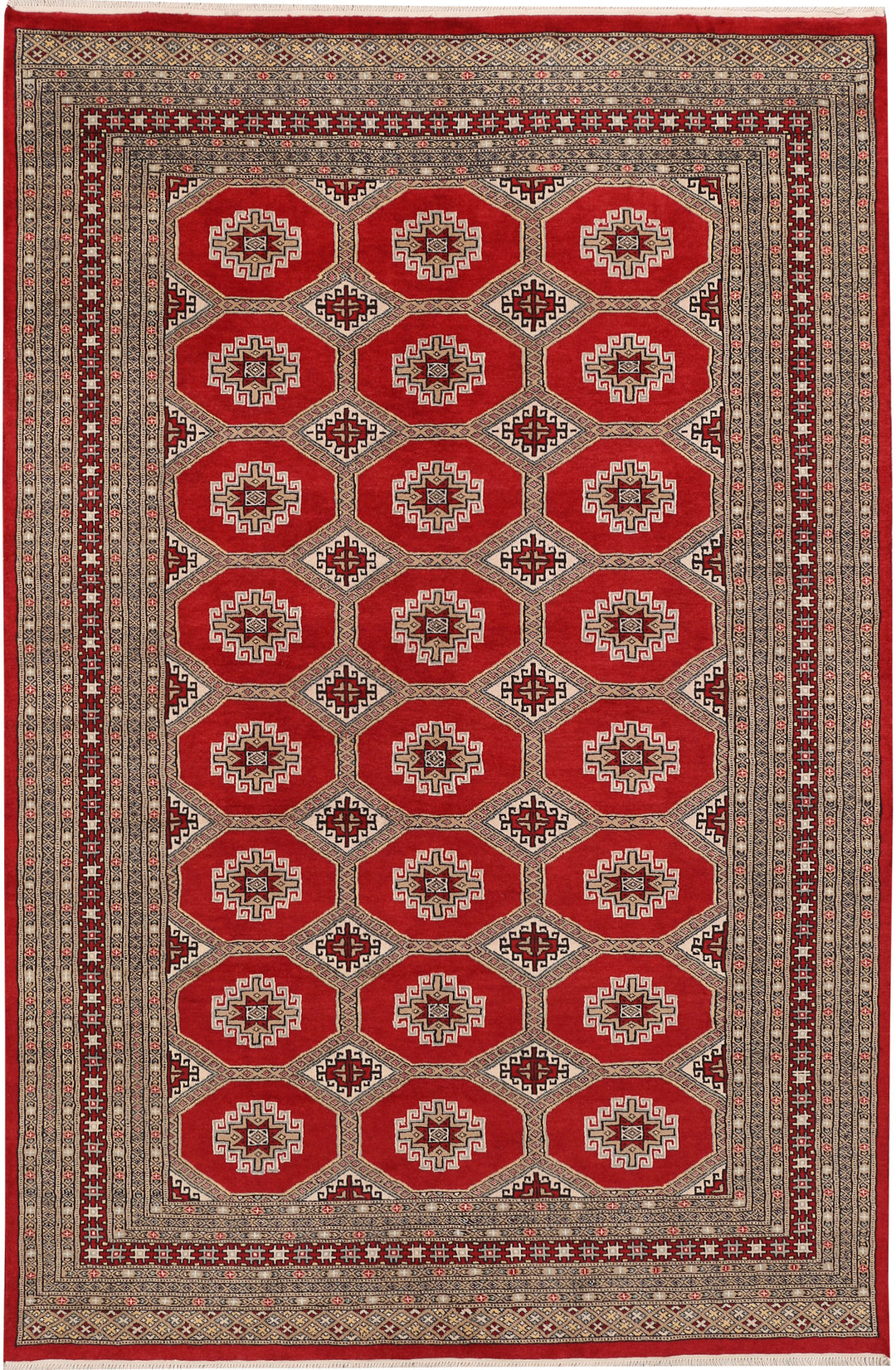 Dark Red Jaldar 5' 5 x 8' 2 - No. 47877 - ALRUG Rug Store