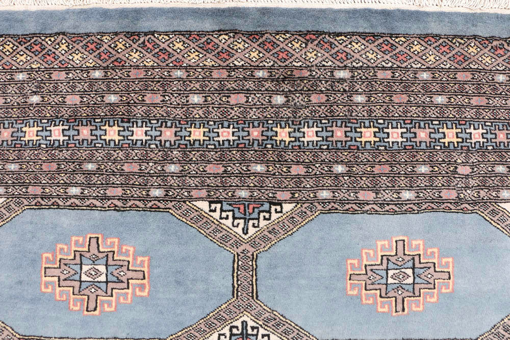 Light Steel Blue Jaldar 5' 5 x 7' 9 - No. 47878 - ALRUG Rug Store