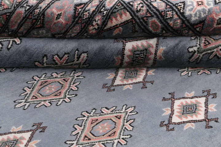Dim Grey Jaldar 5' 7 x 7' 8 - No. 47881 - ALRUG Rug Store