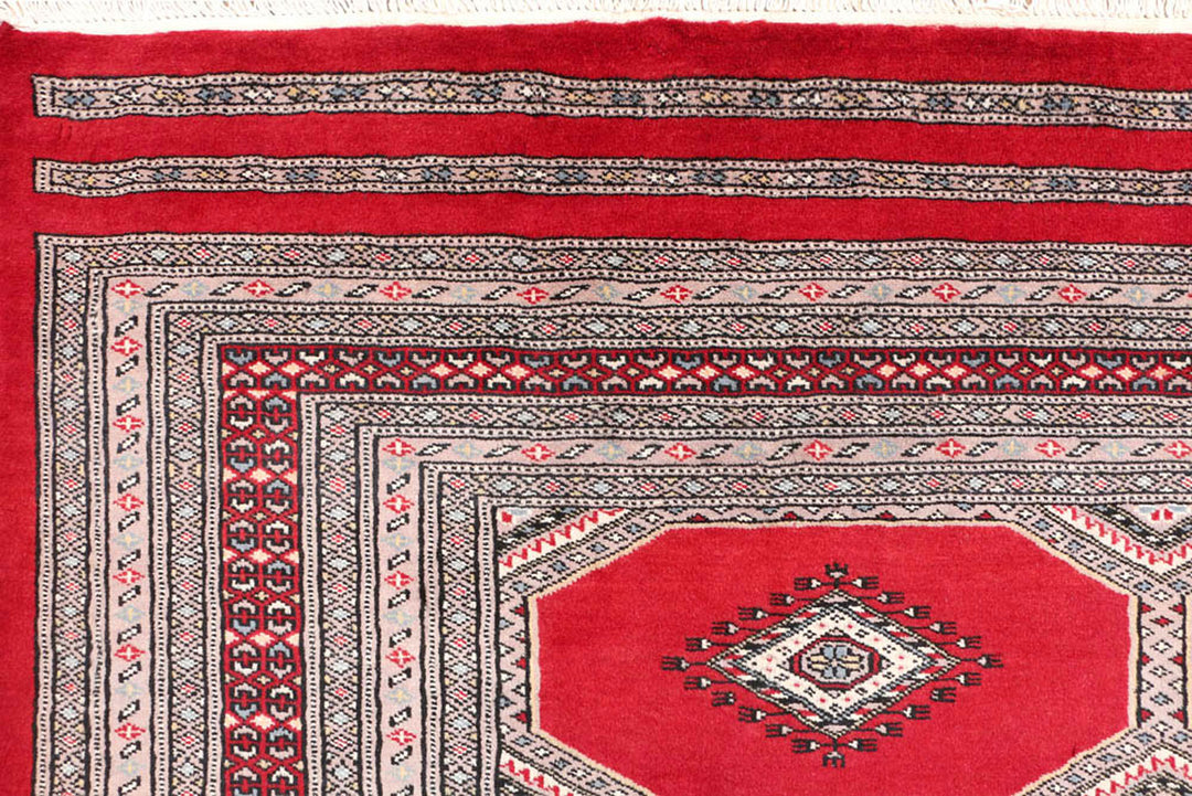 Dark Red Jaldar 5'  6" x 8'  1" - No. QA48787