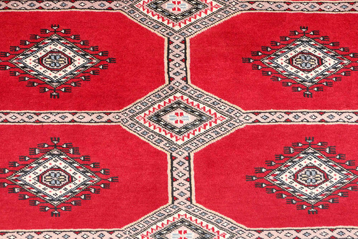 Dark Red Jaldar 5'  6" x 8'  1" - No. QA48787