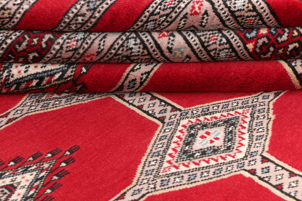 Dark Red Jaldar 5' 6 x 8' 1 - No. 47882 - ALRUG Rug Store