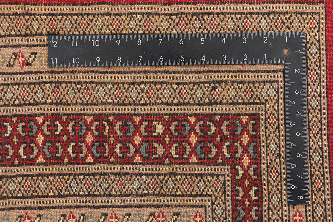 Dark Red Jaldar 5'  6" x 8'  1" - No. QA48787