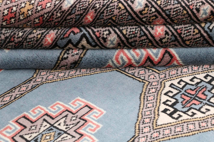 Light Slate Grey Jaldar 5' 4 x 8' 2 - No. 47883 - ALRUG Rug Store