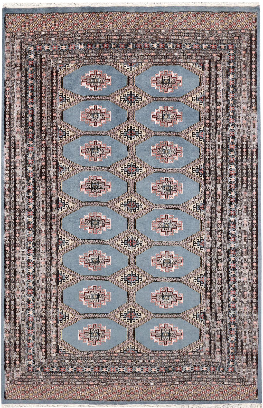 Light Slate Grey Jaldar 5' 4 x 8' 2 - No. 47883 - ALRUG Rug Store