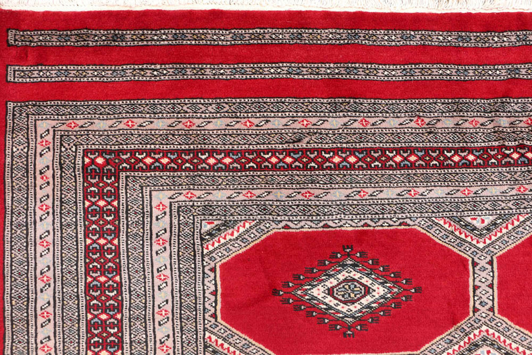 Dark Red Jaldar 5'  6" x 8'  5" - No. QA93669