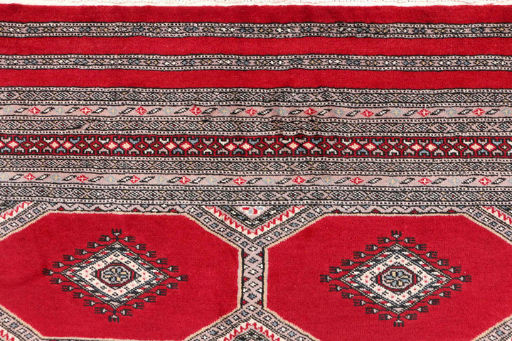 Dark Red Jaldar 5'  6" x 8'  5" - No. QA93669