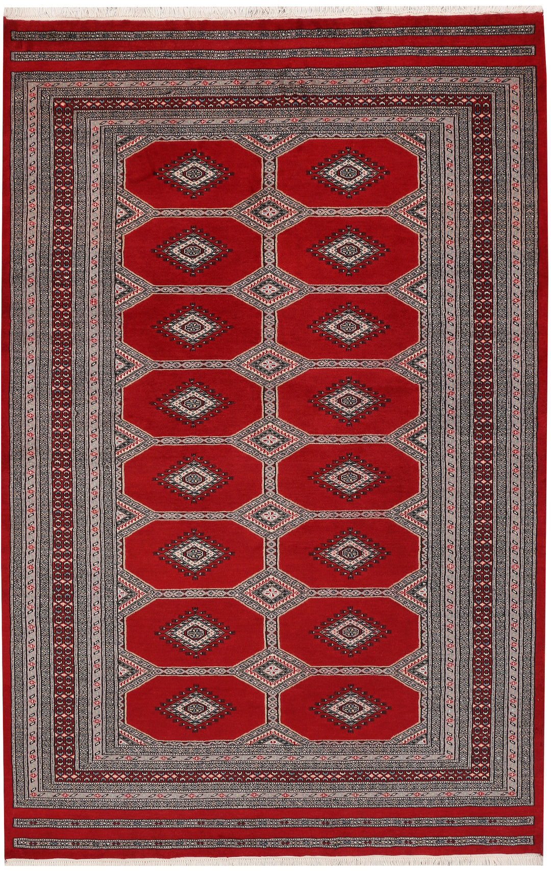 Dark Red Jaldar 5' 6 x 8' 5 - No. 47885 - ALRUG Rug Store