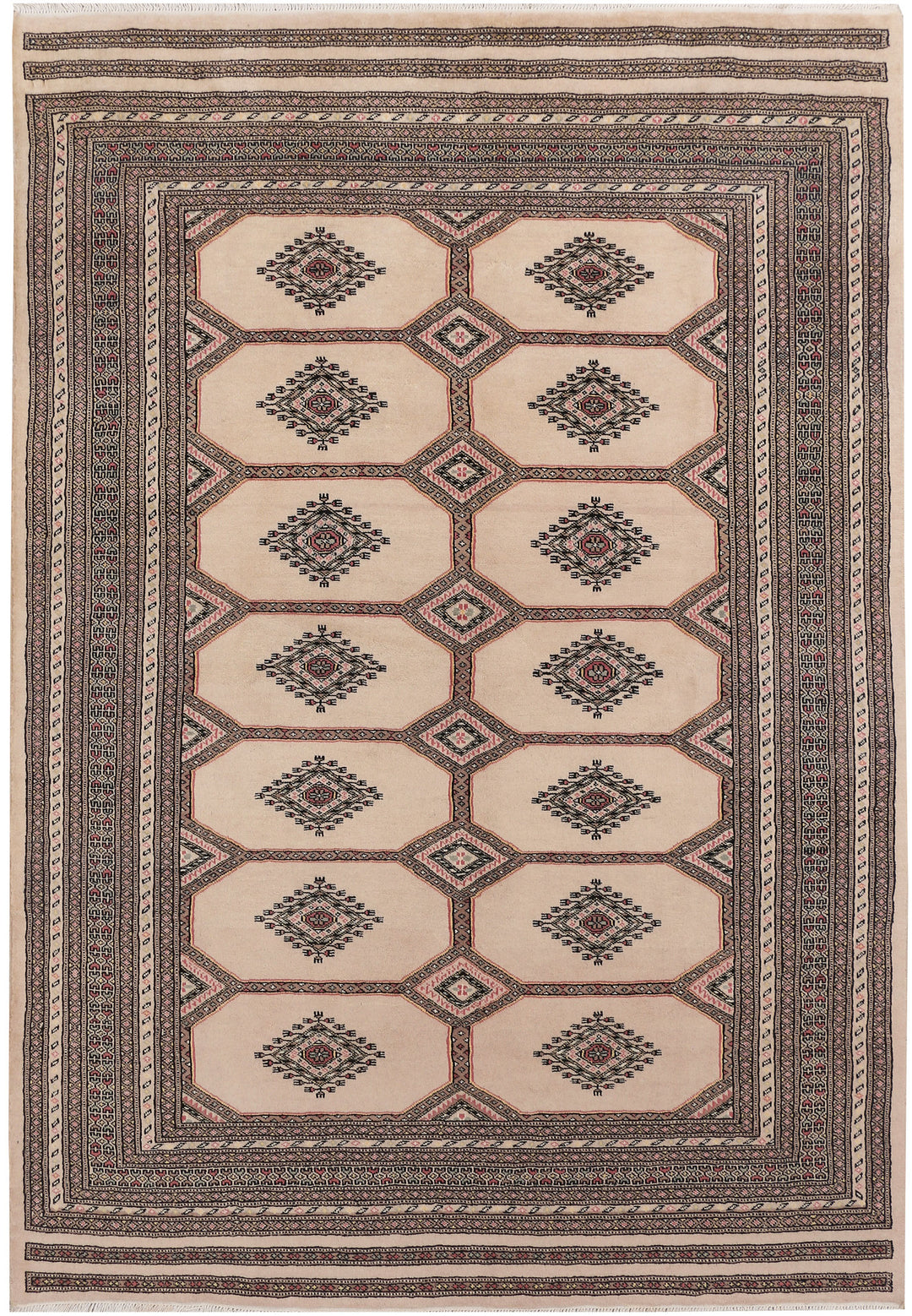 Bisque Jaldar 5' 7 x 7' 11 - No. 47891 - ALRUG Rug Store