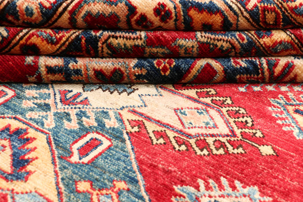 Firebrick Kazak 4' 11 x 6' 10 - No. 47896 - ALRUG Rug Store