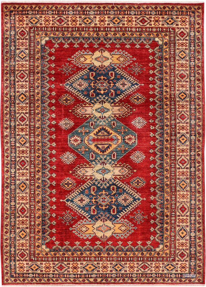 Firebrick Kazak 4' 11 x 6' 10 - No. 47896 - ALRUG Rug Store