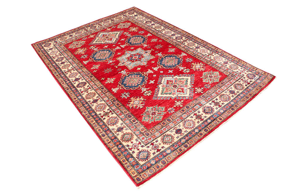 Firebrick Kazak 4' 10 x 6' 11 - No. 47900 - ALRUG Rug Store