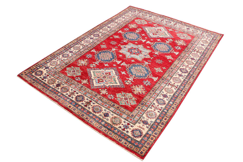 Firebrick Kazak 4' 10 x 6' 11 - No. 47900 - ALRUG Rug Store