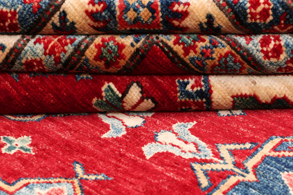 Firebrick Kazak 4' 10 x 6' 11 - No. 47900 - ALRUG Rug Store