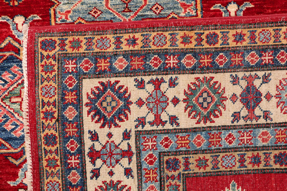 Firebrick Kazak 4' 10 x 6' 11 - No. 47900 - ALRUG Rug Store