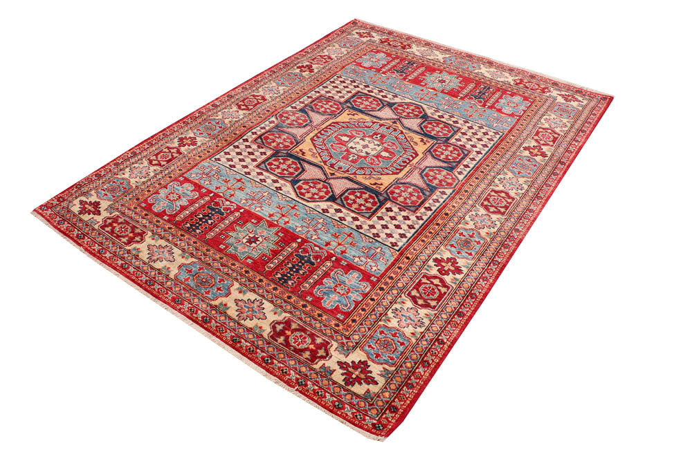 Multi Colored Kazak 4' 11 x 6' 11 - No. 47902 - ALRUG Rug Store