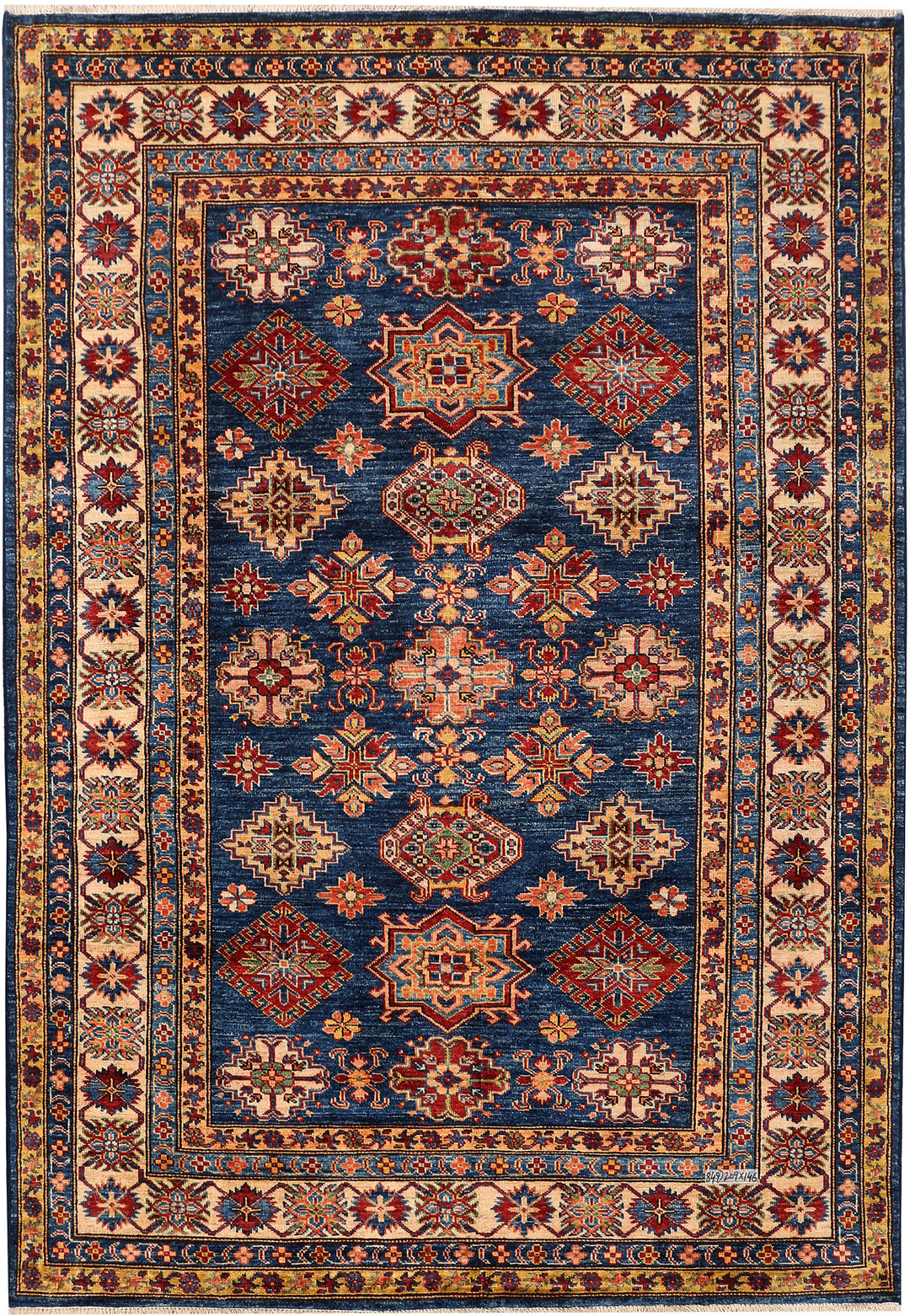 Navy Kazak 4' 9 x 6' 10 - No. 47903 - ALRUG Rug Store