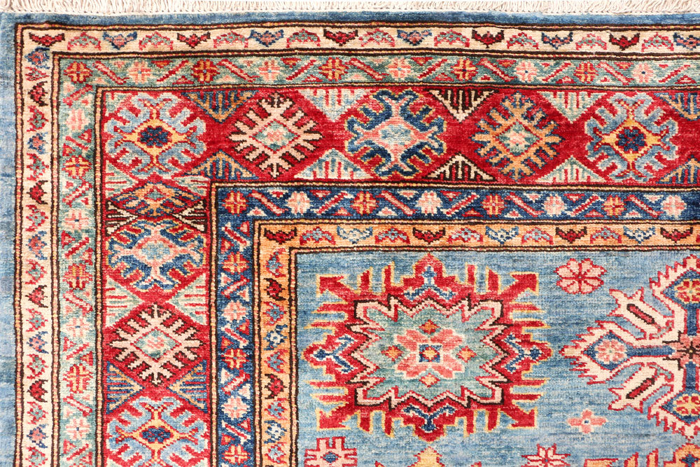 Steel Blue Kazak 5' x 6' 8 - No. 47905 - ALRUG Rug Store