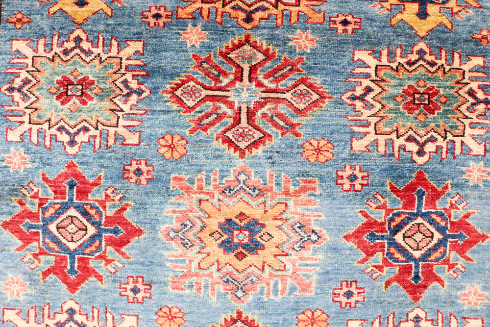 Steel Blue Kazak 5' x 6' 8 - No. 47905 - ALRUG Rug Store