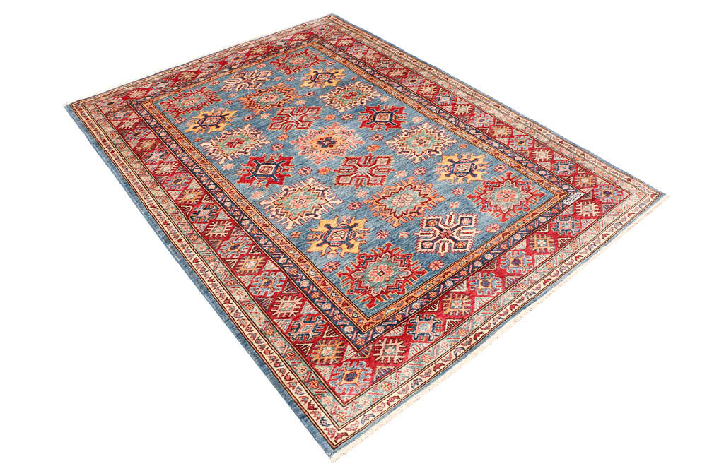 Steel Blue Kazak 5' x 6' 8 - No. 47905 - ALRUG Rug Store