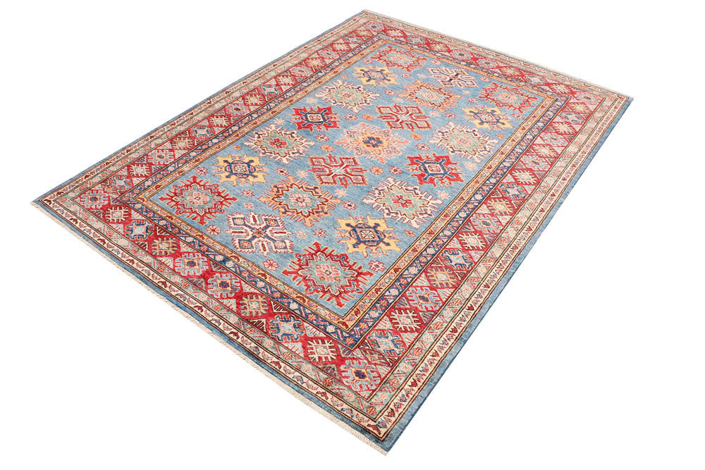 Steel Blue Kazak 5' x 6' 8 - No. 47905 - ALRUG Rug Store