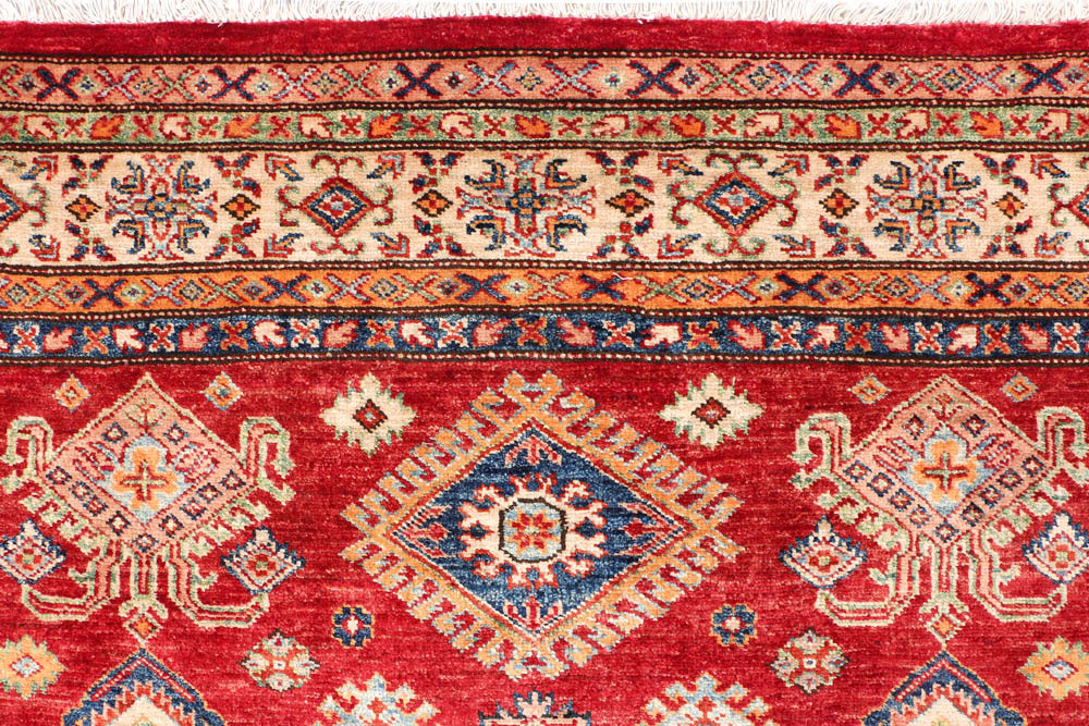 Firebrick Kazak 4' 11 x 7' - No. 47906 - ALRUG Rug Store